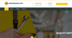 Desktop Screenshot of performancenapa.com