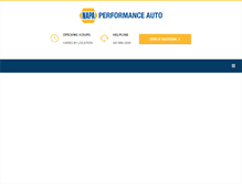 Tablet Screenshot of performancenapa.com